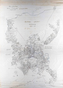 Historic map of Egton 1636